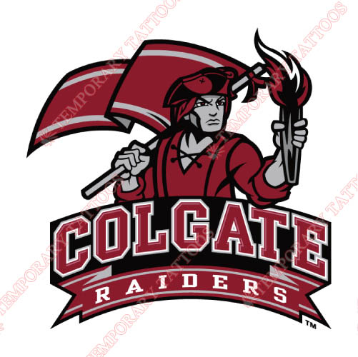 Colgate Raiders Customize Temporary Tattoos Stickers NO.4161